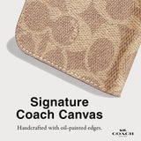 Coach - Folio Case For Apple Iphone 16 - Signature Tan