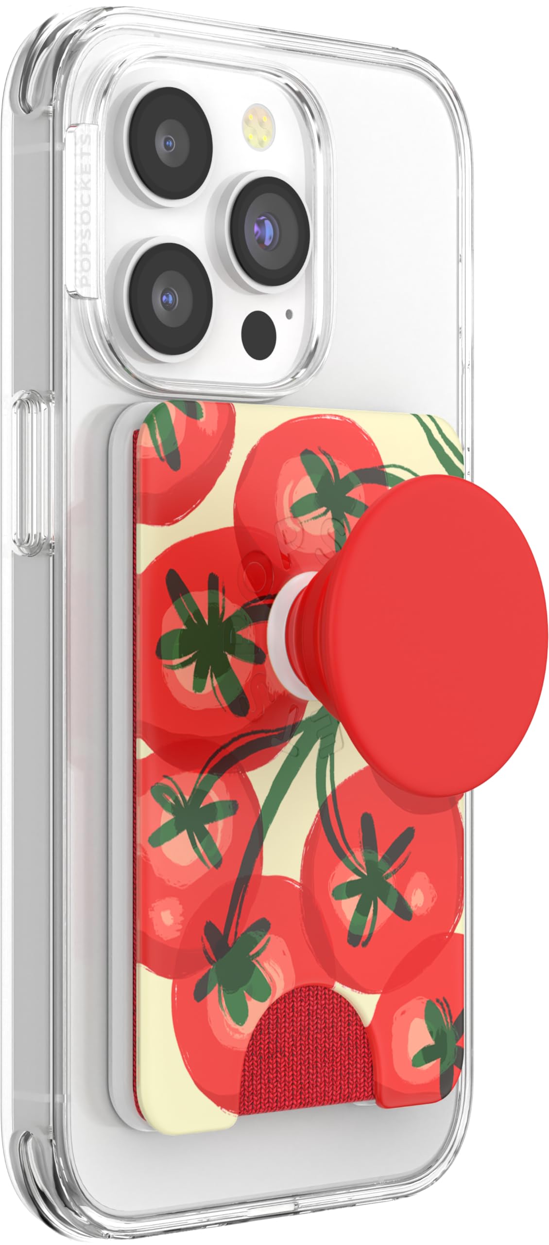 Popsockets - Magsafe Popwallet Plus - Campari With St Rosso Top