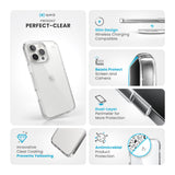 Speck - Presidio Perfect Clear Case With Clicklock For Apple Iphone 16 Pro Max - Clear