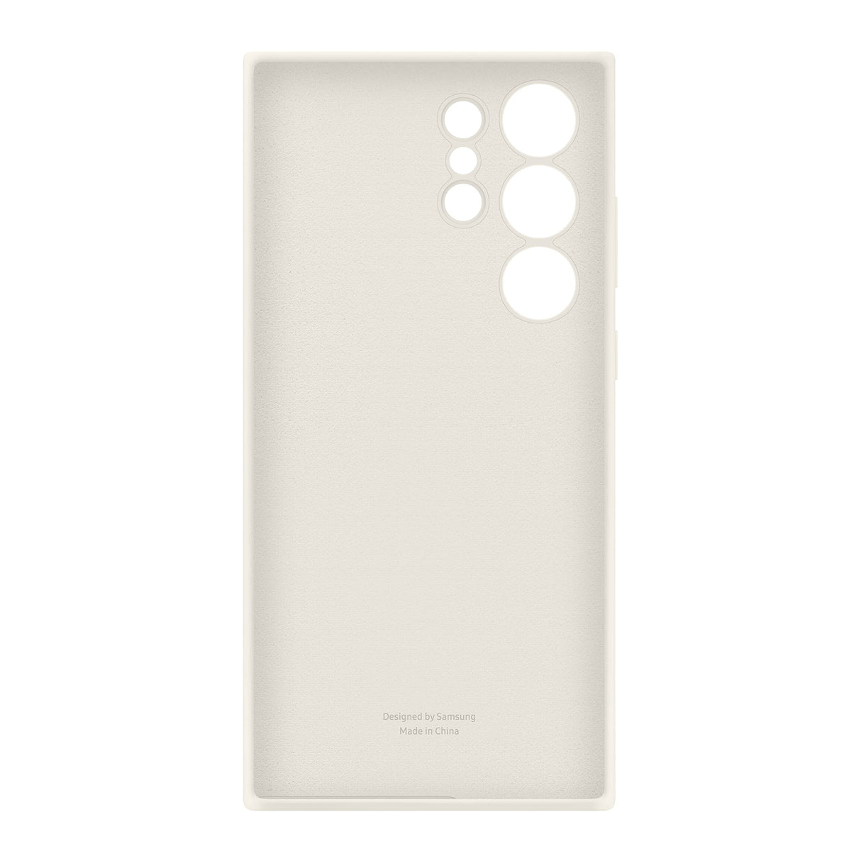 Samsung - Silicone Case For Samsung Galaxy S23 Ultra - Beige