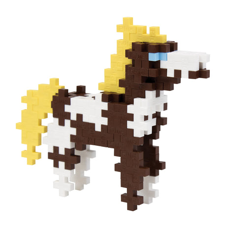 Plus Plus 3D Animal Figure Building Block Set - Horse Maker Tube