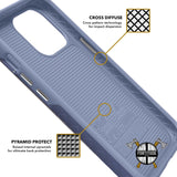 IPHONE 13 PRO CELLHELMET - FORTITUDE CASE - SLATE BLUE