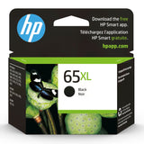 HP 65XL Black High-yield Ink Cartridge | Works with HP AMP 100 Series, HP DeskJet 2600, 3700 Series, HP ENVY 5000 Series | N9K04AN