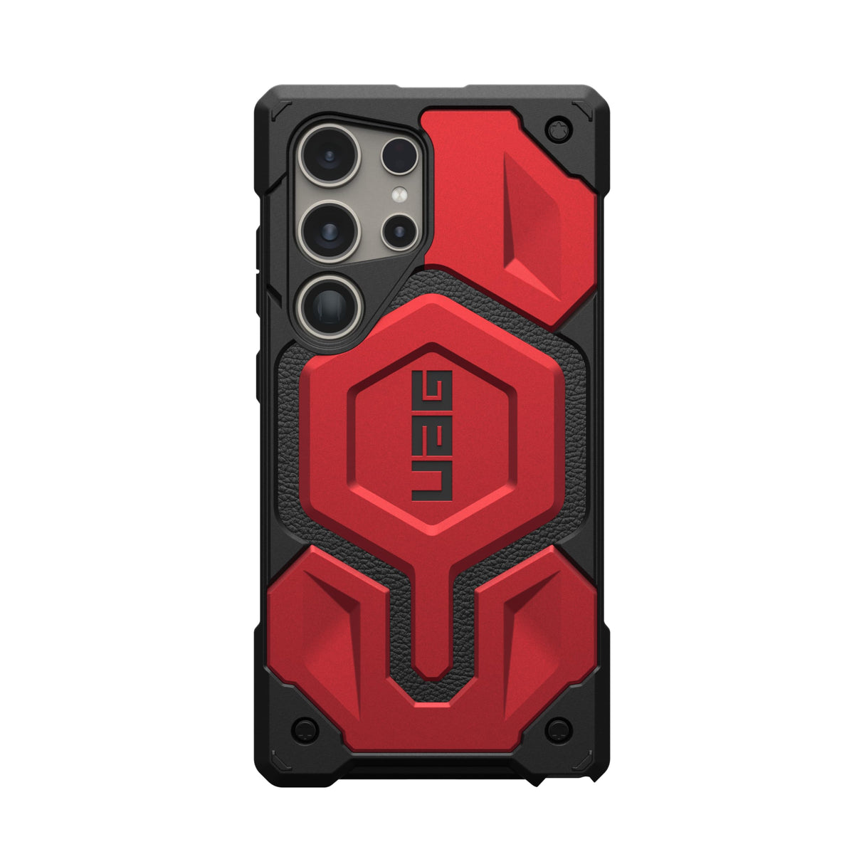 Urban Armor Gear (uag) - Monarch Pro Case For Samsung Galaxy S24 Ultra - Crimson