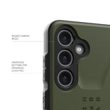 Urban Armor Gear (uag) - Civilian Case For Samsung Galaxy S24 - Olive Drab