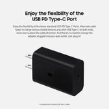 Samsung - Power Adapter 15w With Usb C Cable - Black