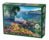 Cobble Hill 1000 Piece Puzzle - Seashore - Sample Poster Included