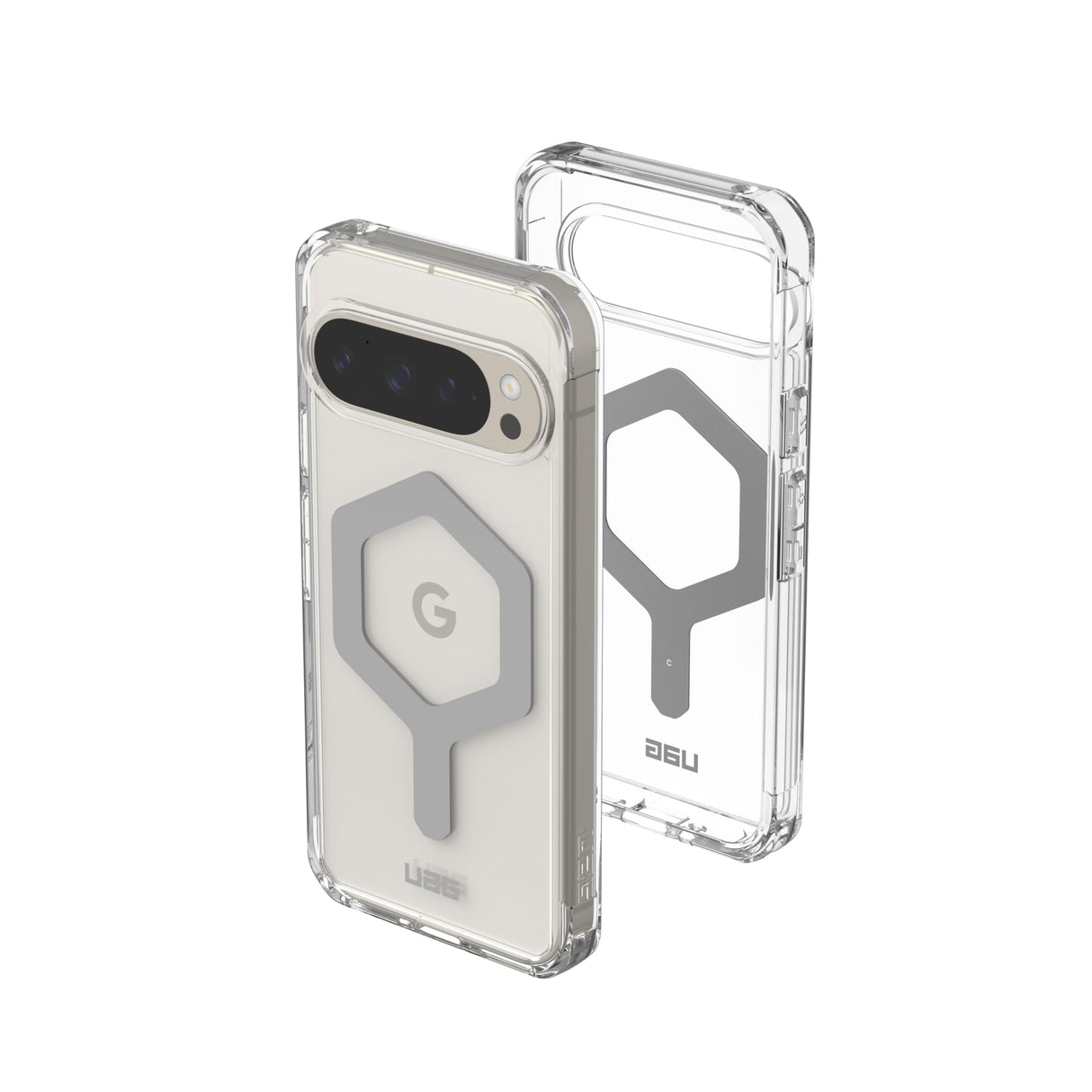 Urban Armor Gear (uag) - Plyo Pro Case For Google Pixel 9 Pro - Ice And Silver