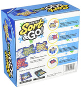 Ravensburger Sort and Go Jigsaw Puzzle Accessory - Robust Plastic Sorting Trays for Easy Puzzle Organization | Accommodates up to 1000 Piece Puzzles | Stackable and Portable Design | Blue