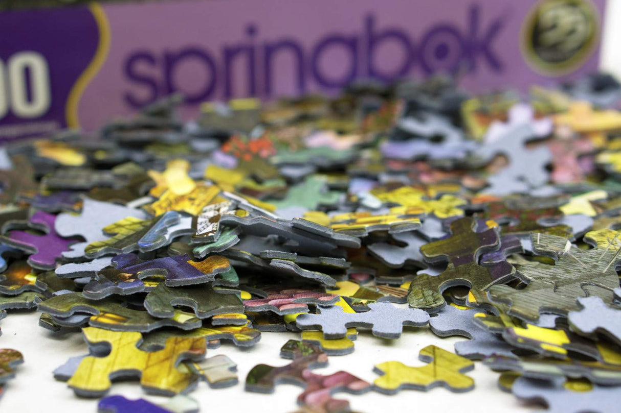 Springbok Puzzles - Signal Point - 500 Piece Jigsaw Puzzle - Made in USA - Unique Cut Interlocking Pieces