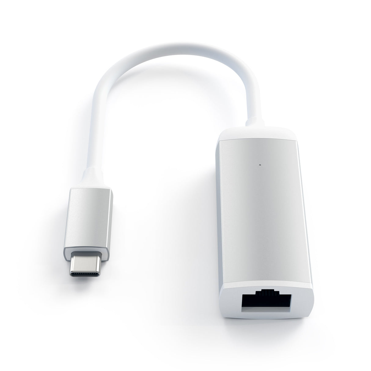 Satechi - Type C Gigabit Ethernet Adapter - Silver