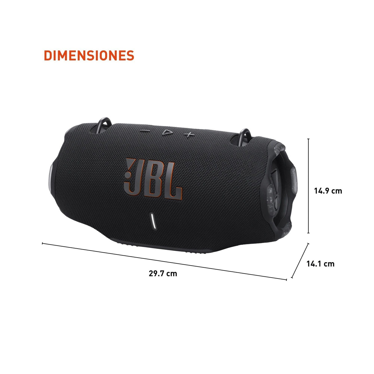 Jbl - Xtreme 4 Waterproof Bluetooth Speaker - Black