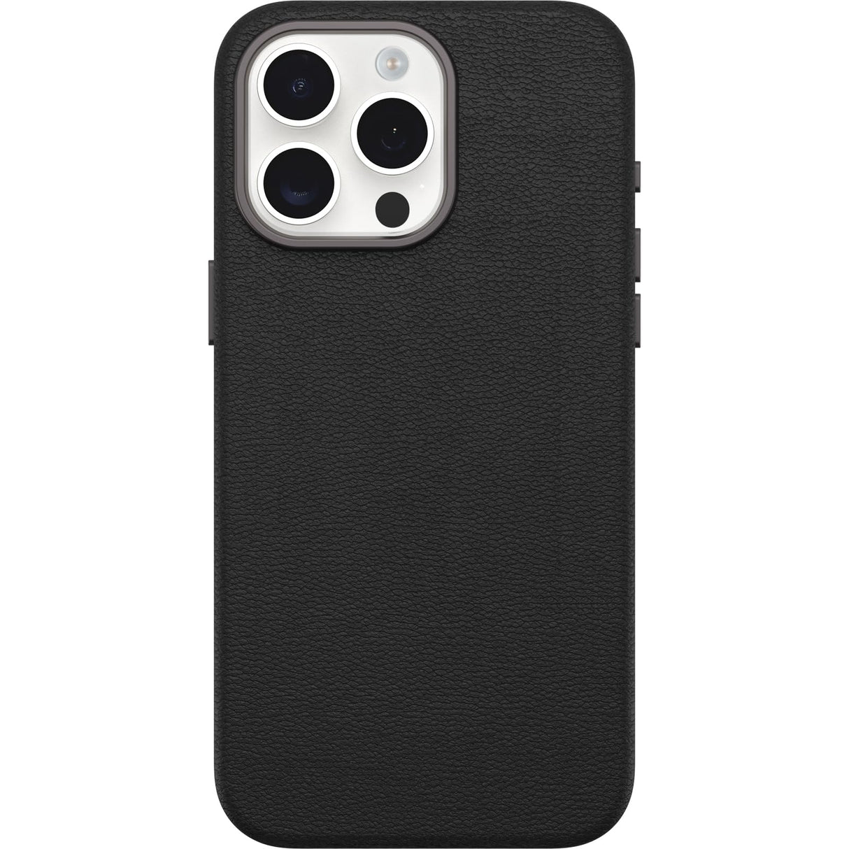 Otterbox - Symmetry Cactus Leather Case For Apple Iphone 15 Pro Max - Noir Ash