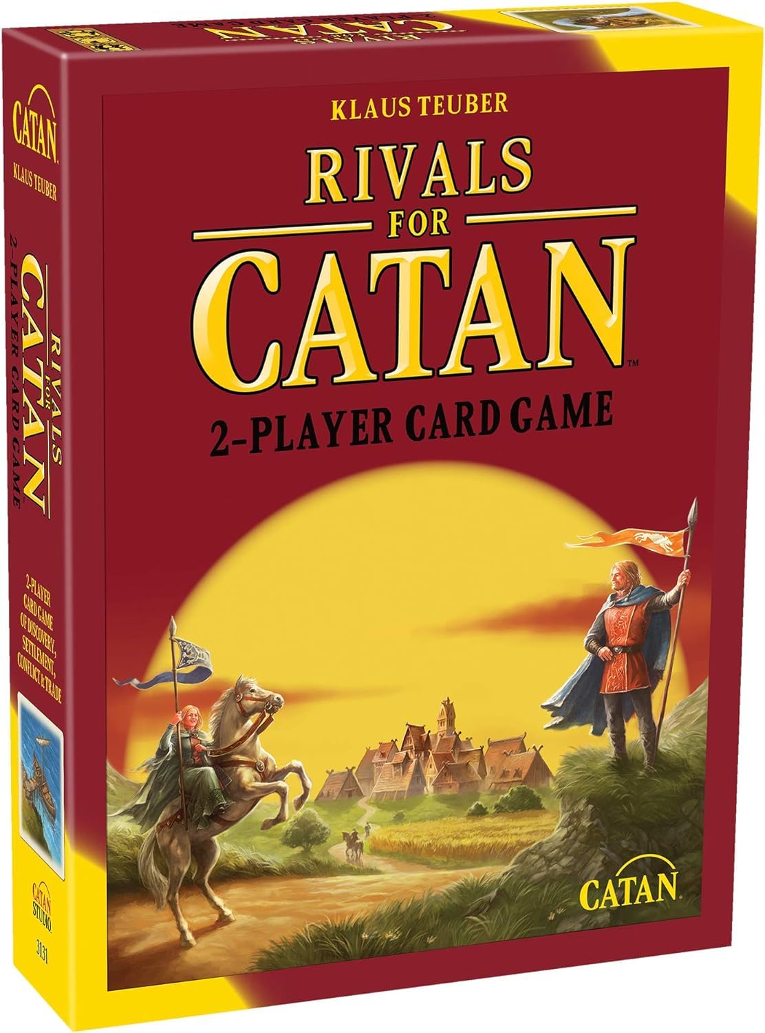 Rivals for CATAN Card Game - Build, Trade, and Conquer in the World of CATAN! Strategy Game, Family Game for Kids and Adults, Ages 10+, 2 Players, 45-60 Minute Playtime, Made by CATAN Studio