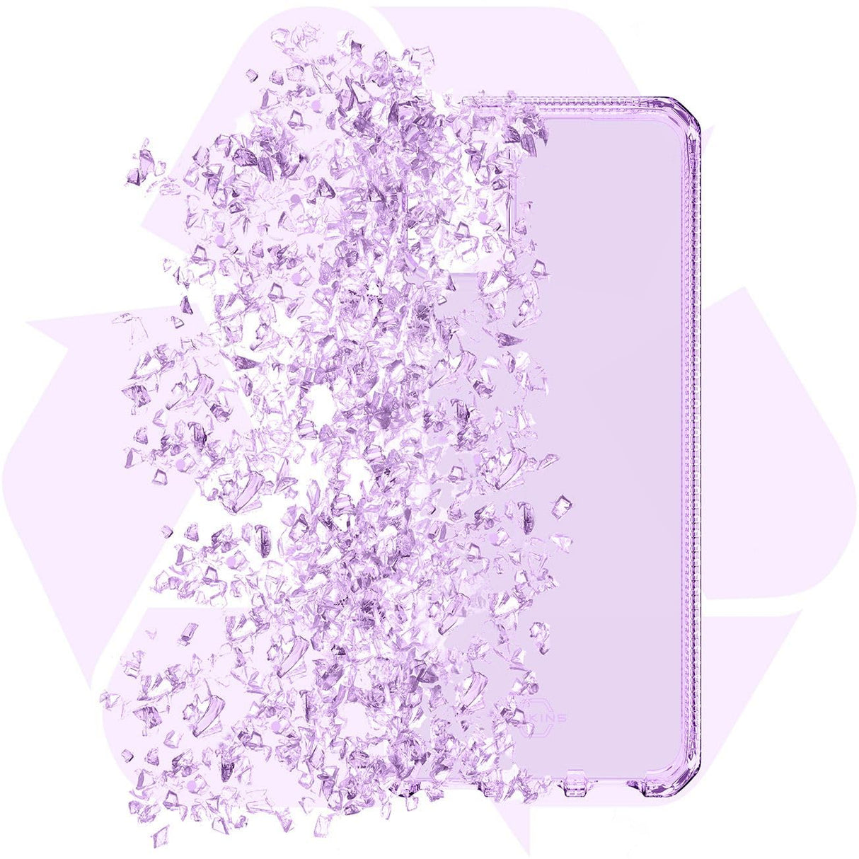 Itskins - Spectrum_r Clear Case For Motorola Moto G 5g (2024) - Light Purple