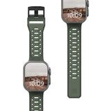 Urban Armor Gear (uag) - Civilian Watch Strap For Apple Watch 42mm / 44mm / 45mm / 49mm - Olive Drab