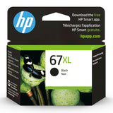 HP 67XL Black High-yield Ink Cartridge | Works with HP DeskJet 1255, 2700, 4100 Series, HP ENVY 6000, 6400 Series