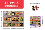 Springbok Puzzles - Garden Goodness - 1000 Piece Jigsaw Puzzle - Made in USA - Unique Cut Interlocking Pieces