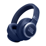 Jbl - Live 770nc Bluetooth Over Ear Headphones - Blue