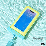 Case-mate - Waterproof Floating Pouch - Lime And Blue