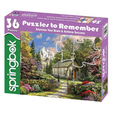 Springbok Puzzle to Remember - Alzheimer & Dementia Activity - 36 Piece Jigsaw Puzzle Mountain View Chapel - Made in USA