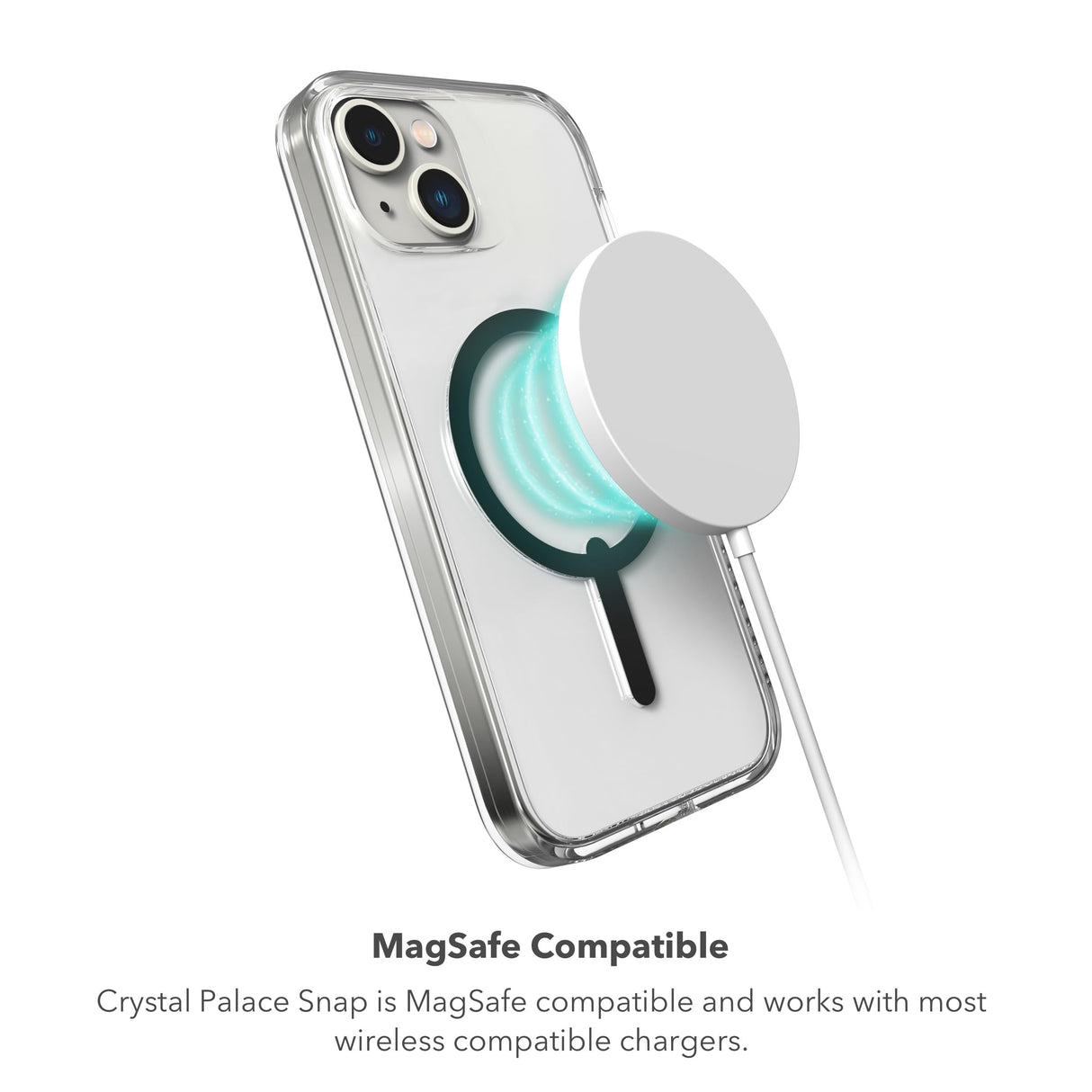 Zagg - Crystal Palace Snap Case For Apple Iphone 15 Plus / Iphone 14 Plus - Clear