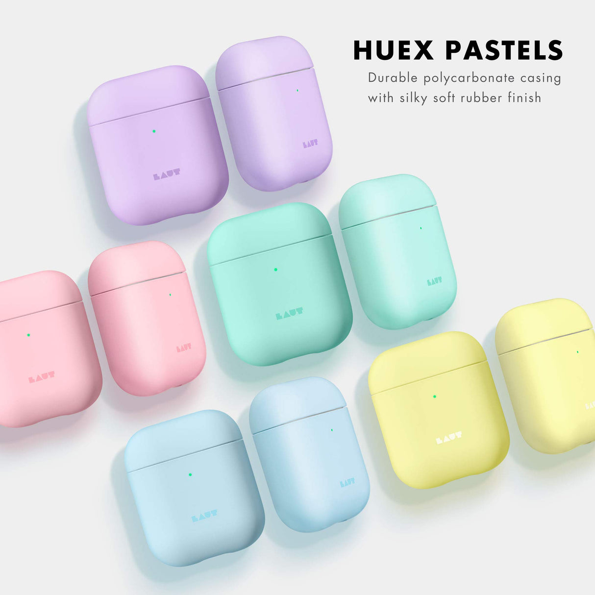 APPLE AIRPOD LAUT PASTELS SERIES CASE - CANDY