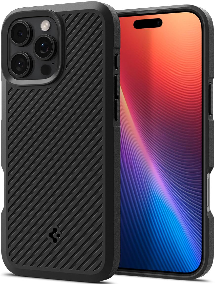 Spigen - Core Amor Case For Apple Iphone 16 Pro Max - Matte Black