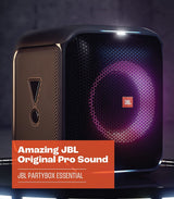 Jbl - Party Box Encore Essential Bluetooth Speaker - Black