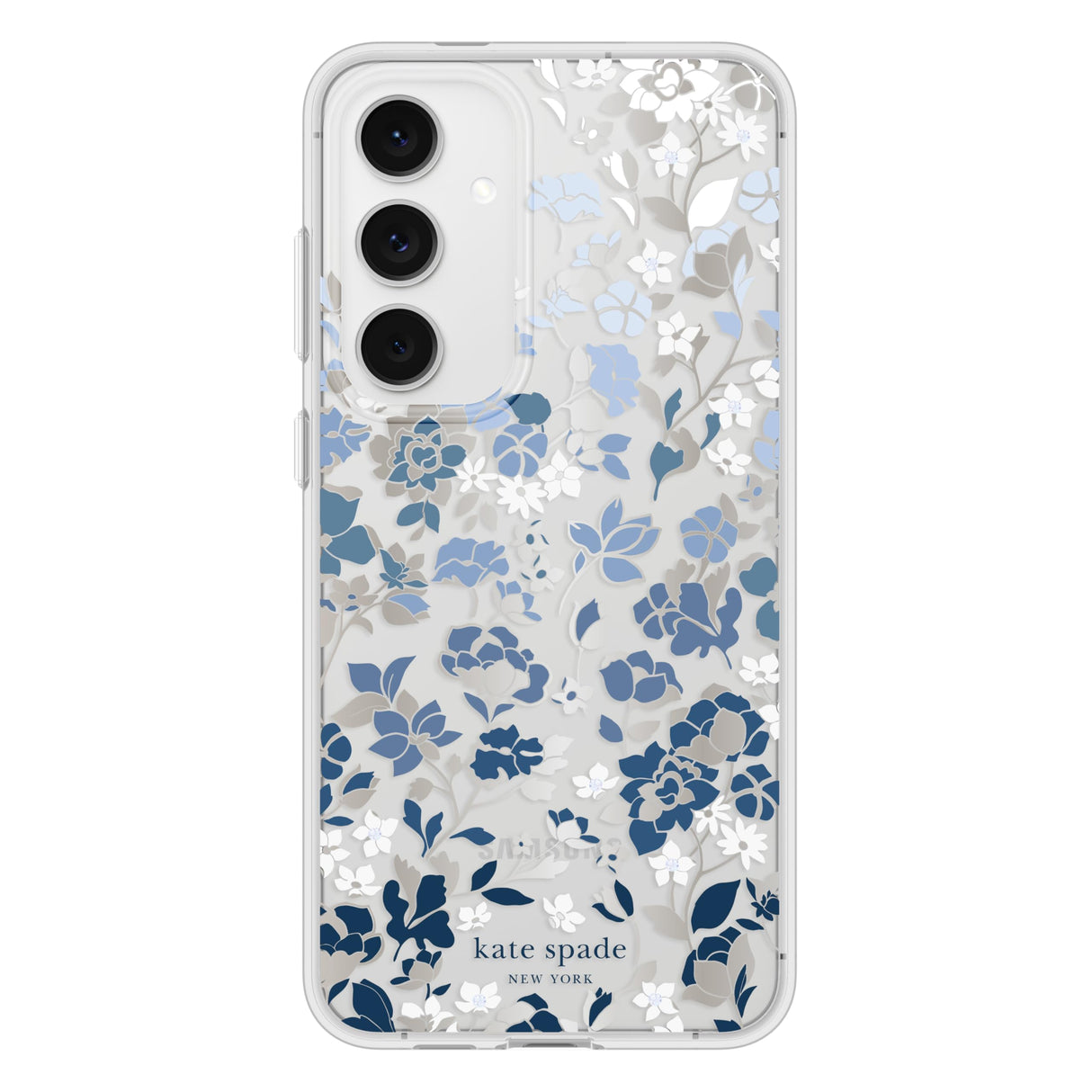 Kate Spade - Protective Hardshell Case For Samsung Galaxy S24 Fe - Flowerbed Blue