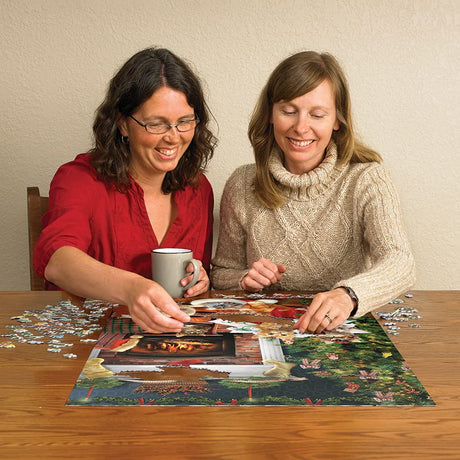 Cobble Hill 1000 Piece Puzzle - Christmas Kittens - Sample Poster Included - image 5