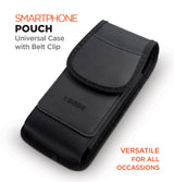 xBase Universal Phone Pouch Belt Clip w/Keychain - Large