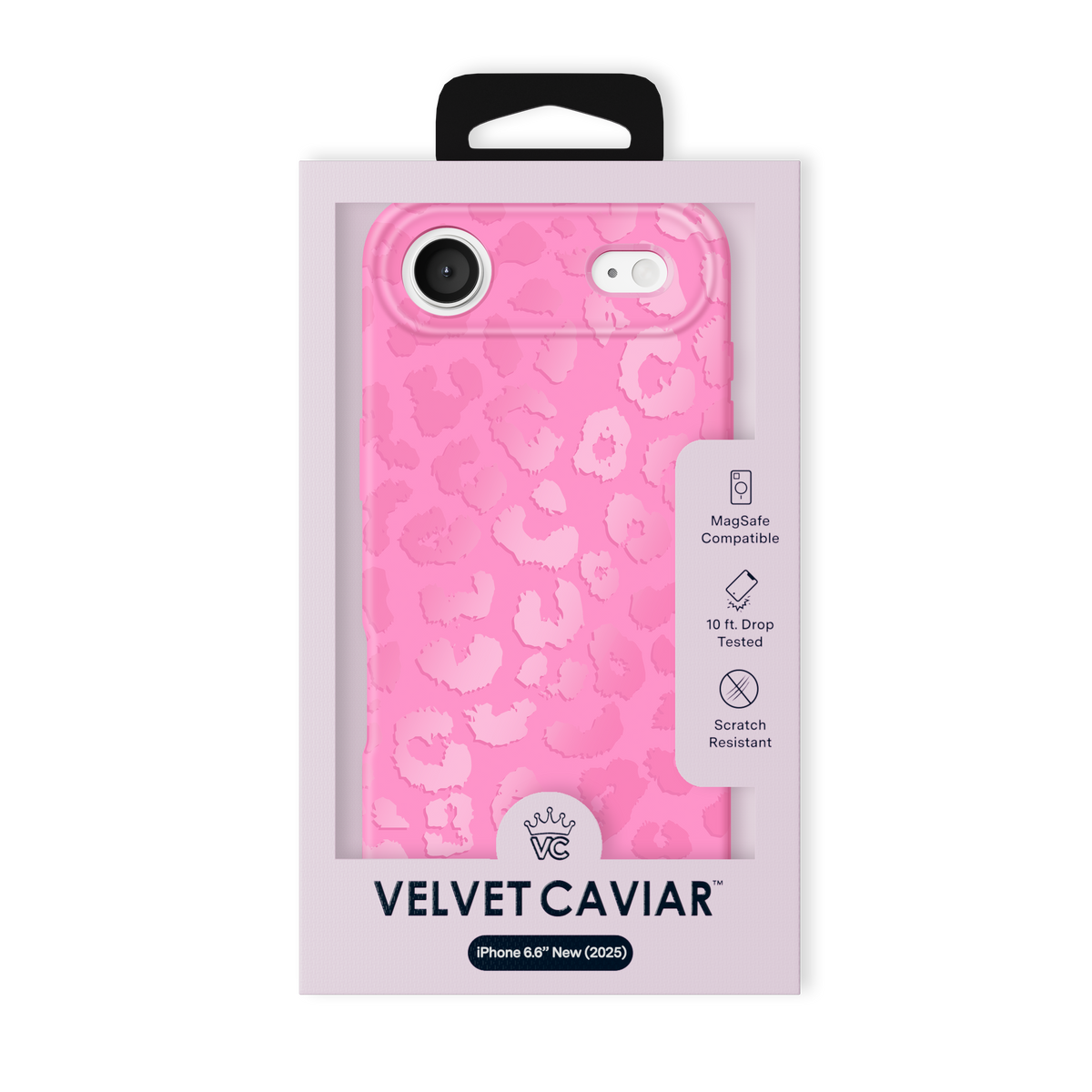 VELVET CAVIAR - IPhone Air MagSafe Case - Hot Pink Leopard