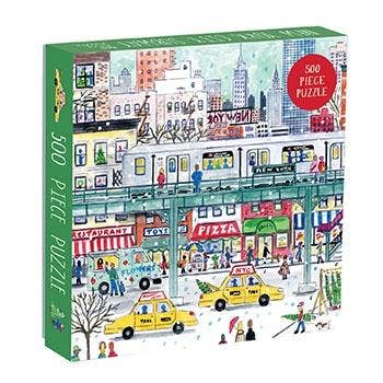 Galison - Michael Storrings New York City Subway 500 Piece Puzzle