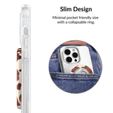 VELVET CAVIAR - Magnetic Phone Ring & Stand - Cocoa Cow