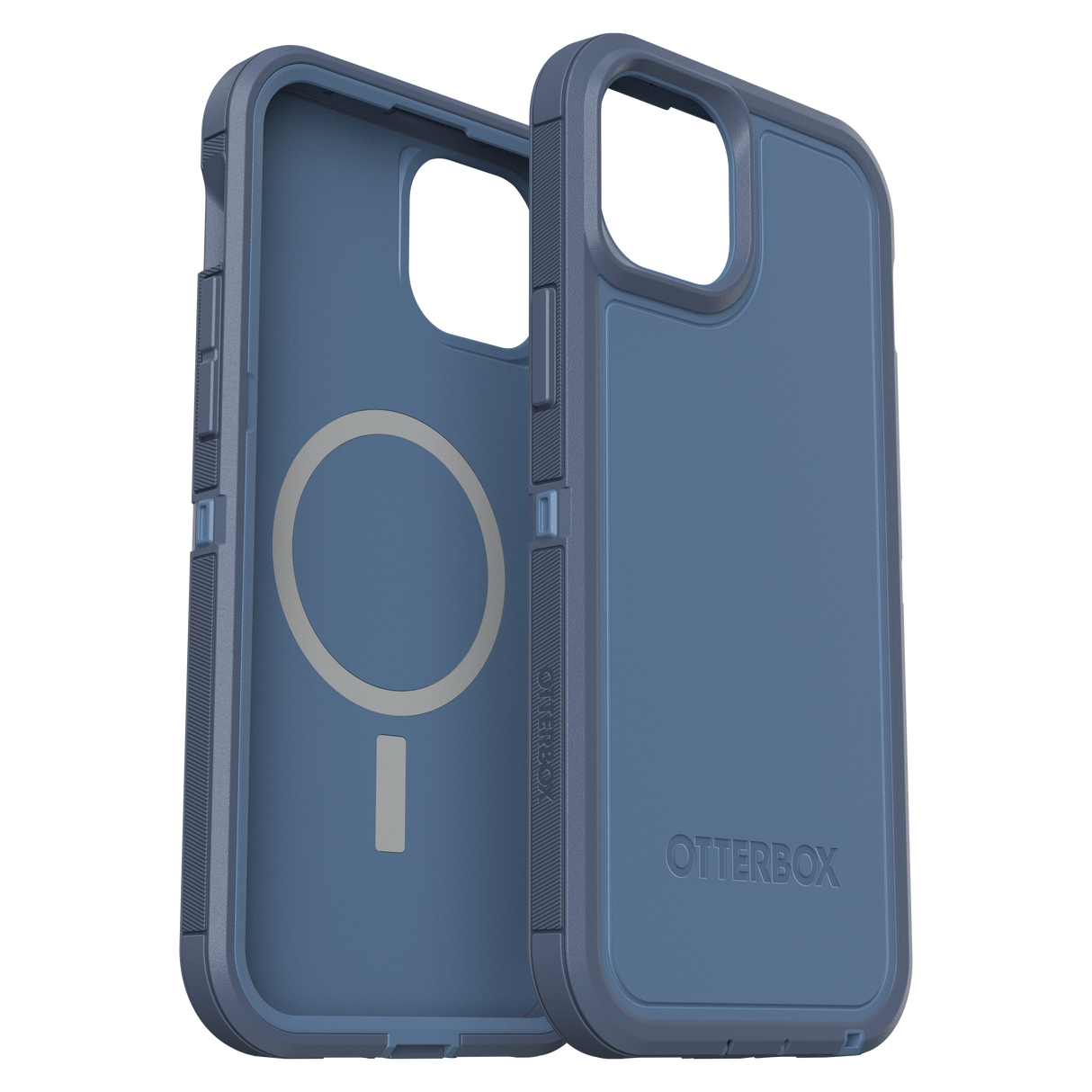 Otterbox - Defender Pro Xt Magsafe Case For Apple Iphone 15 Plus / Iphone 14 Plus - Baby Blue Jeans