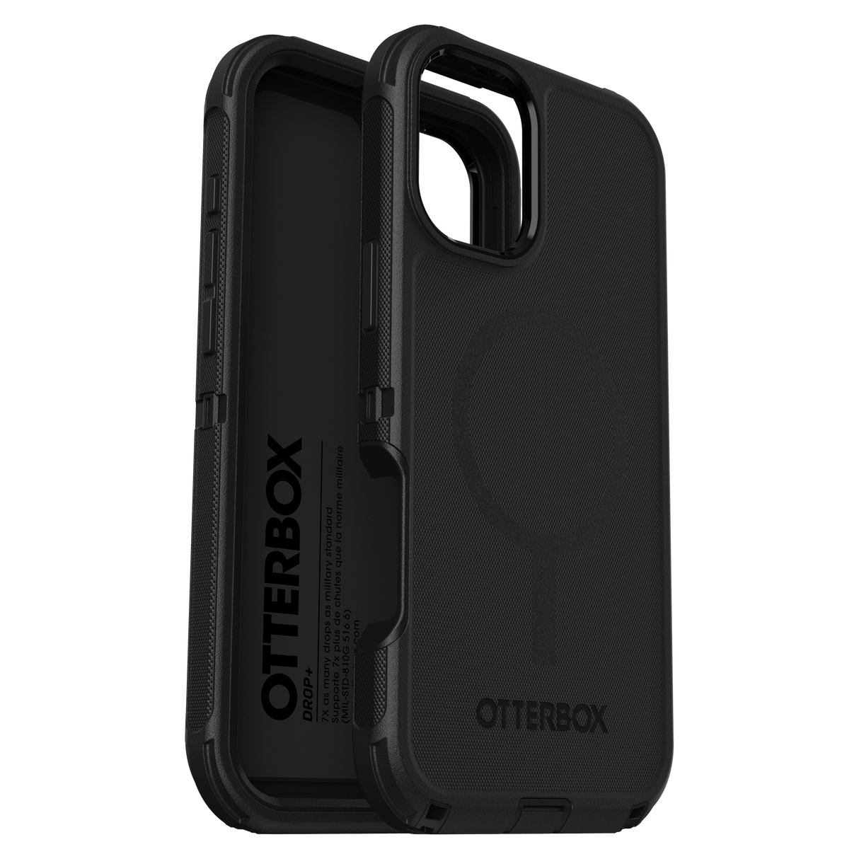 Otterbox - Defender Pro Magsafe Case For Apple Iphone 16 Plus - Black