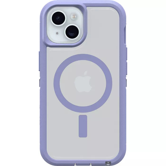 Otterbox - Defender Pro Xt Clear Magsafe Case For Apple Iphone 16 Plus - Lavender Haze