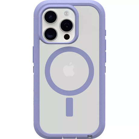 Otterbox - Defender Pro Xt Clear Magsafe Case For Apple Iphone 16 Pro - Lavender Haze