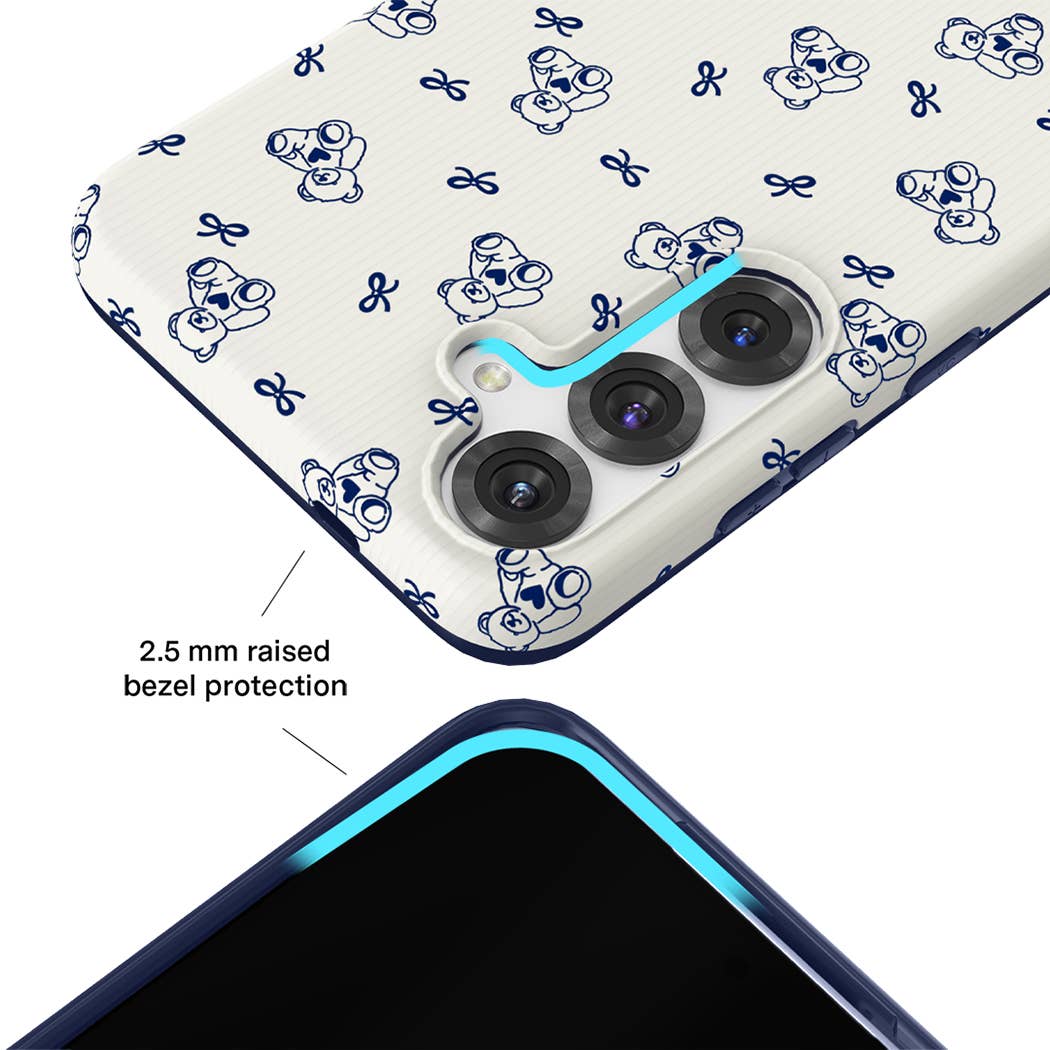 VELVET CAVIAR -  Samsung Galaxy S25 - Preppy Teddy Phone Case