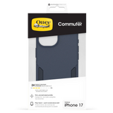 OtterBox - Commuter MagSafe Case with Camera Control for Apple iPhone 17 - Blue Sentiment