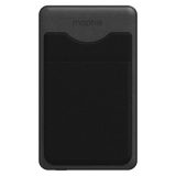 mophie - Snap Plus MagSafe Juice Pack Mini Wallet Wireless Charging Power Bank 5,000 mAh - Black