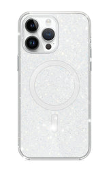 BASE IPHONE 15 PRO(6.1) SPARKLE SERIES LIGHT MAGSAFE COMPATIBLE CASE - image 1