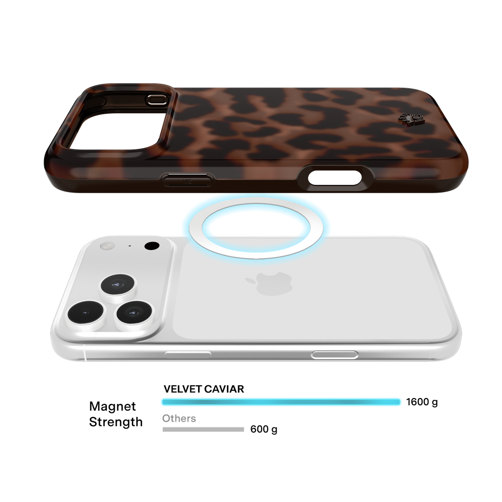 VELVET CAVIAR - IPhone 17 Pro Max MagSafe Case Open Camera - It Girl Leopard