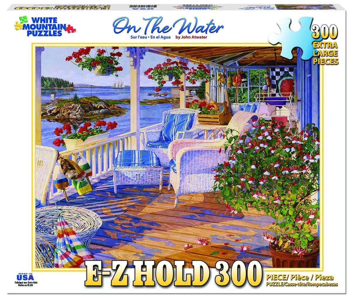 White Mountain On The Water - 300 Piece Jigsaw Puzzle