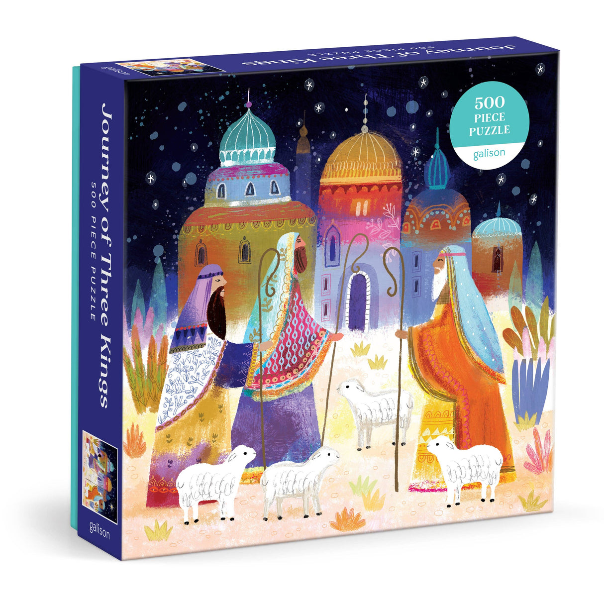 Chronicle Books - Journey Of Three Kings 500 Piece Puzzle
