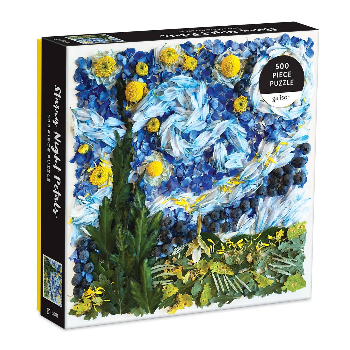 Galison - Starry Night Petals 500 Piece Puzzle