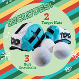 Toysmith - Snowball Toss Game - Holiday, Christmas, Winter
