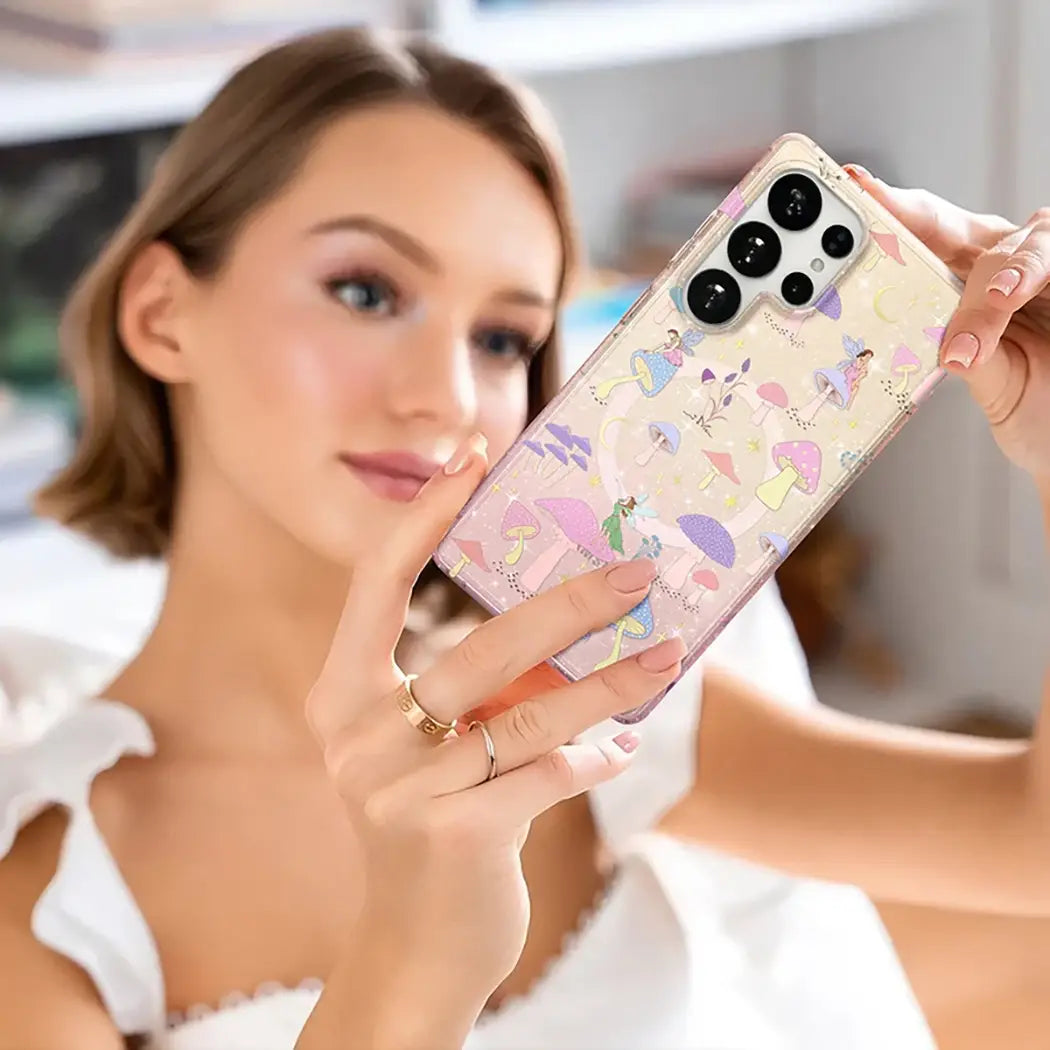 VELVET CAVIAR -  Samsung Galaxy S25 Ultra - Enchanted Mushrooms Phone Case