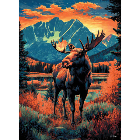 Final Piece Puzzles - No. 27 - Mountain Moose